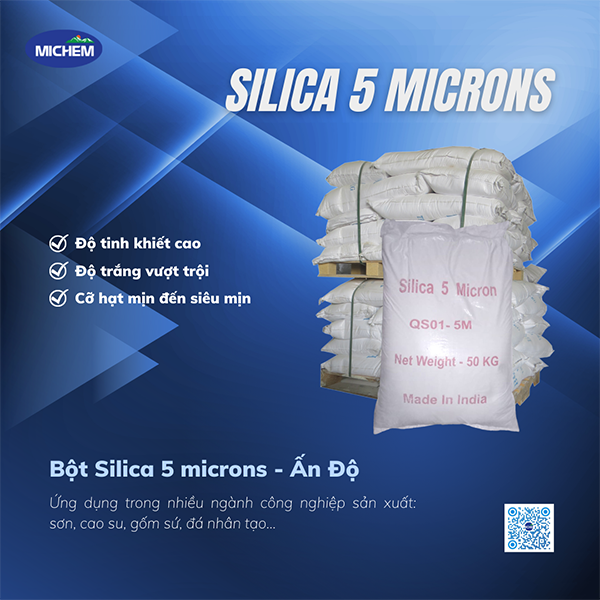 Silica 5 Microns - Hoá Chất Michem - Công Ty CP Michem Việt Nam